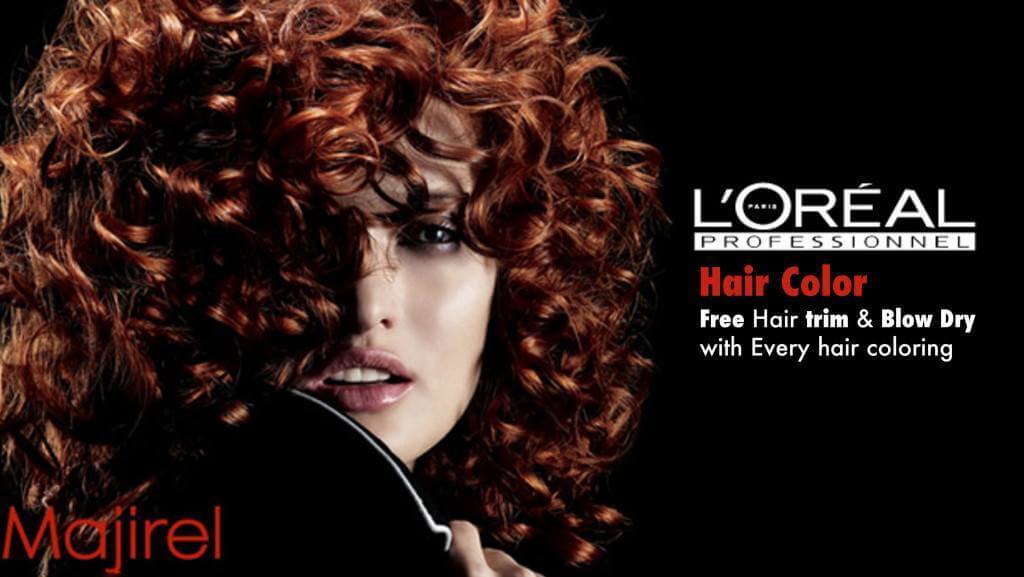 Hair Coloring promotions