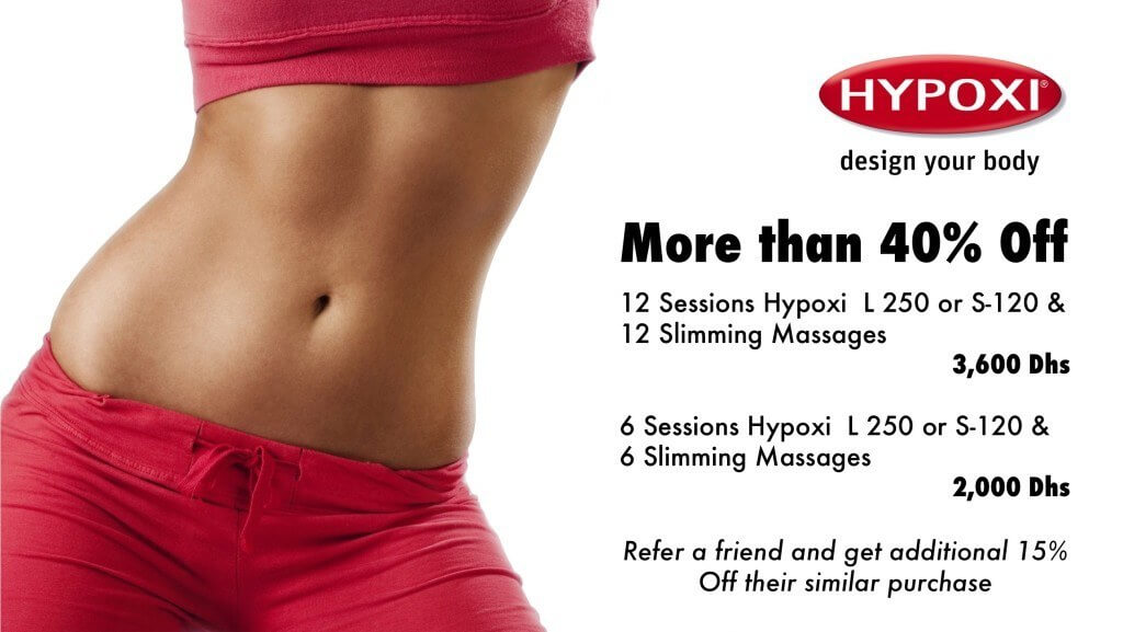 Hypoxi weight loss promotion summer