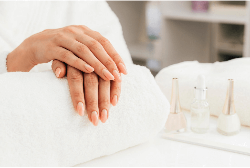 In-home nail treatment services in Dubai