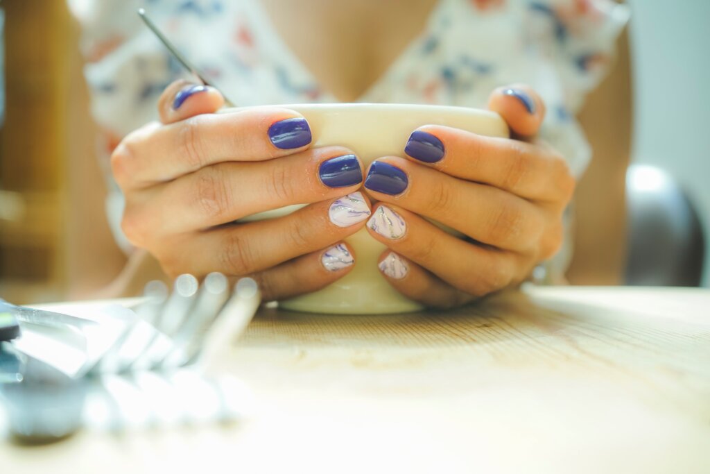 Nail art in Dubai
